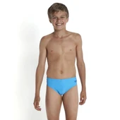 Speedo Logo Endurance 10 Brief Erkek Çocuk Yüzücü Mayosu Mavi - 1