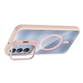 Samsung A36 Kılıf Standlı ve Kamera Lens Hediyeli M-Safe Şarj Özellikli Etro Kapak thumbnail 9