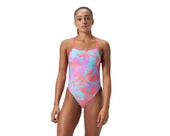 Speedo Alv Lline Bk 1pc Jf Purple Kız Çocuk Mayosu Mor thumbnail 1