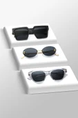 UNISEX GÜNEŞ GÖZLÜĞÜ 3'LÜ SET - 1