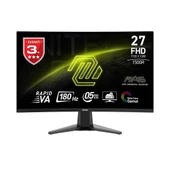 MSI MAG 27C6F 27" 180Hz 0.5ms HDMI DP HDR Ready Adaptive-Sync FHD Rapid VA Curved Gaming Monitör thumbnail 1