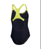 Speedo Tek Parça Kadın Yüzme Mayosu Siyah-Yeşil thumbnail 4