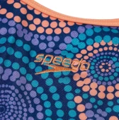 Speedo PT Twinstrap Kız Çocuk Yüzücü Mayosu Mavi-Pembe thumbnail 8