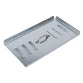 Zugspitzar Artera Metal Çantalı Yağ Oluklu Katlanır Mangal - 5