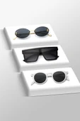 UNISEX GÜNEŞ GÖZLÜĞÜ 3'LÜ SET - 1
