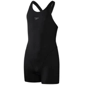 Speedo Eco Endurance Legsuit Kız Çocuk Yüzücü Mayosu Siyah thumbnail 7