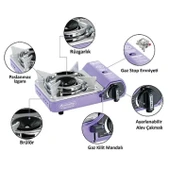 Orcamp Tekli Mini Portatif Ocak - 10