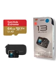 GoPro HERO13 Black Aksiyon Kamerası (64gb kart + çantalı kit) - 1