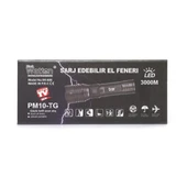 Watton Güçlü El Feneri 3000 Lümen WT-600 - 6