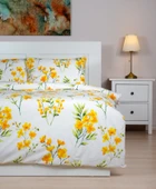 Cotton Collection Çift Kişilik Nevresim Seti Daisy thumbnail 2