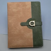 Termo Deri Defter Koyu Taba - 1