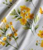 Cotton Collection Çift Kişilik Pike Daisy thumbnail 4