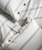 Cotton Collection Çift Kişilik Çizgili Nevresim Seti Seroya - 2