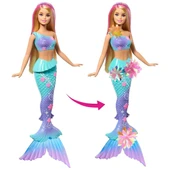 JDM72 Barbie Büyülü Çiçekler Deniz Kızı - Flower Magic Mermaid thumbnail 2