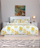 Cotton Collection Tek Kişilik Nevresim Seti Daisy thumbnail 1