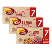 Bizim Mutfak Bulyon Et Suyu 24'lü 240 gr x 3 Adet thumbnail 1