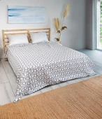 Cotton Collection Tek Kişilik Pike Çapa - 1