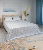 Cotton Collection Tek Kişilik Pike Stripe - 1