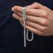 Gümüş Kapsül Kesim Erkek Tesbih thumbnail 2