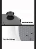 YÜKSEK TİTREŞİMLİ PROGRAMLI KUMANDALI EGZERSİZ VE KONDİSYON ALETİ KİLO VERME ŞEKİLLENDİRME SIKILAŞMA TÜM VÜCUT EGZERSİZ ALETİ - 6