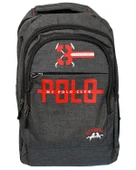 Temel My Polo Sırt Çantası Füme 8815 - 1