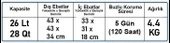 Coleman Xtreme Wheeled 28 QT Tekerlekli Soğutucu Buzluk 26 Lt LACİVERT - 6