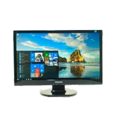 PHILIPS 220E1 22İNÇ WİDESCREEN GENİŞ 5MS Full-HD SİYAH 2 EL LCD MONİTÖR - 1