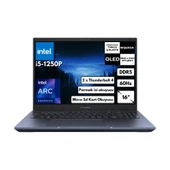 Asus Expertbook B5 I5-1250P 40 GB 512 GB SSD Arc A350M 16" Wquxga Windows 11 Pro Taşınabilir Bilgisayar B5602CBN-L20164AT57 - 1