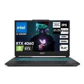 Msı Cyborg 15 I5-13420H 24 GB 512 GB SSD 8gb RTX4060 15.6" 144Hz Fhd Windows 11 Home Taşınabilir Bilgisayar A13VF-895XTRAT37 - 1