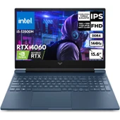 Hp Victus Gaming 15-FA1033NT I5-13500H 64 GB 256 GB SSD 6gb RTX4050 Freedos 15.6" Fhd Windows 11 Pro Taşınabilir Bilgisayar 7N9V2EAAT86 thumbnail 1
