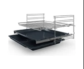 Bosch HXR391H51T 66 L Gazlı Elektrikli Solo Fırın Inox thumbnail 5