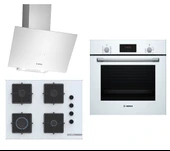 Bosch HBF512BW1T - POP7C2P30O - DWK64PJ20T Ankastre Set thumbnail 1