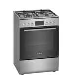 Bosch HXR391H51T 66 L Gazlı Elektrikli Solo Fırın Inox thumbnail 1