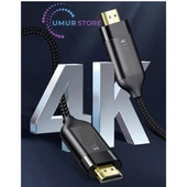 4K 60Hz Örgü HDMI 2.0 Kablosu - 2m - 5