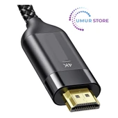 4K 60Hz Örgü HDMI 2.0 Kablosu - 2m - 3