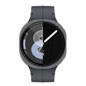 Samsung Galaxy Watch 8 40mm  Uyumlu 3 Adet Şeffaf Ekran koruyucu Nano Jelatin thumbnail 1