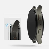 Samsung Galaxy Watch 8 44mm Uyumlu 3 Adet Şeffaf Ekran koruyucu Nano Jelatin - 6