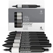 Winsor & Newton Promarker Neutral Tones Gri Tonlar Seti (6 Renk) thumbnail 1