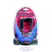 2x 90DERECE HDMI Kablo Gold - 1.8m - 5