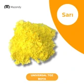 1 Kg Universal Toz Boya Sarı - 1