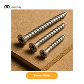 Sunta Vidası Galvanizli 4x40 mm 200 Adet - 5
