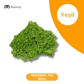 1 Kg Universal Toz Boya Yeşil - 1
