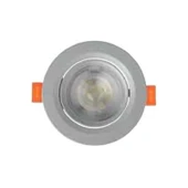 HOROZ NORA-5W GÜNIŞIĞI LED PANEL (GÜMÜŞ KASA) - 4