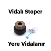 Kapı Stoperi Tamponu Eskitme Antik Vidalı Metal Tutacağı Tutucu Altı Kolu Stopu Takozu Sürgülü Kapı thumbnail 3