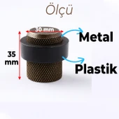 Kapı Stoperi Tamponu Antik Sarı Vidalı Metal Tutacağı Tutucu Altı Kolu Stopu Takozu Sürgülü Kapı thumbnail 2