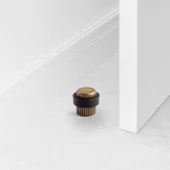 Kapı Stoperi Tamponu Eskitme Antik Vidalı Metal Tutacağı Tutucu Altı Kolu Stopu Takozu Sürgülü Kapı thumbnail 5