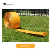 Süper Örme Bez Salma Sulama Hortumu 18cm x 20m Dayanıklı Yassı Bahçe Hortumu - 3