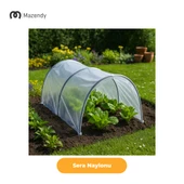 Sera Naylonu 12x13m 250 Mikron UV Koruyucu, Sağlam Şeffaf Sera Naylonu - 7