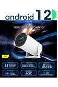 Taşınabilir Sinema Projektörü 4k Ev Sineması Bluetooth Android 12 Projeksiyon cihazı - 1