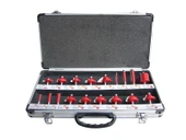 Ahşap Motif Bıçak Seti 18 Parça - 1